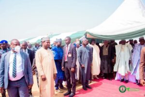 Gov. Umar Namadi at the launch of Community Engagement Program in Auyo LG FB IMG 1739136767181