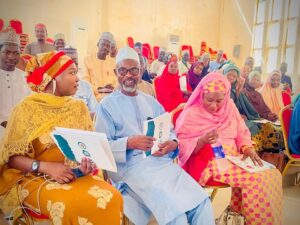 Hafsat Adhama with some facilitators of the training in Dutse, Jigawa State Hafsat Adhama with some facilitators of the training in Dutse, Jigawa State