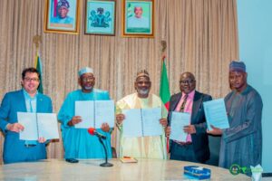 Signing of MoU on Basic Education in Jigawa Namadi and NewGlobe