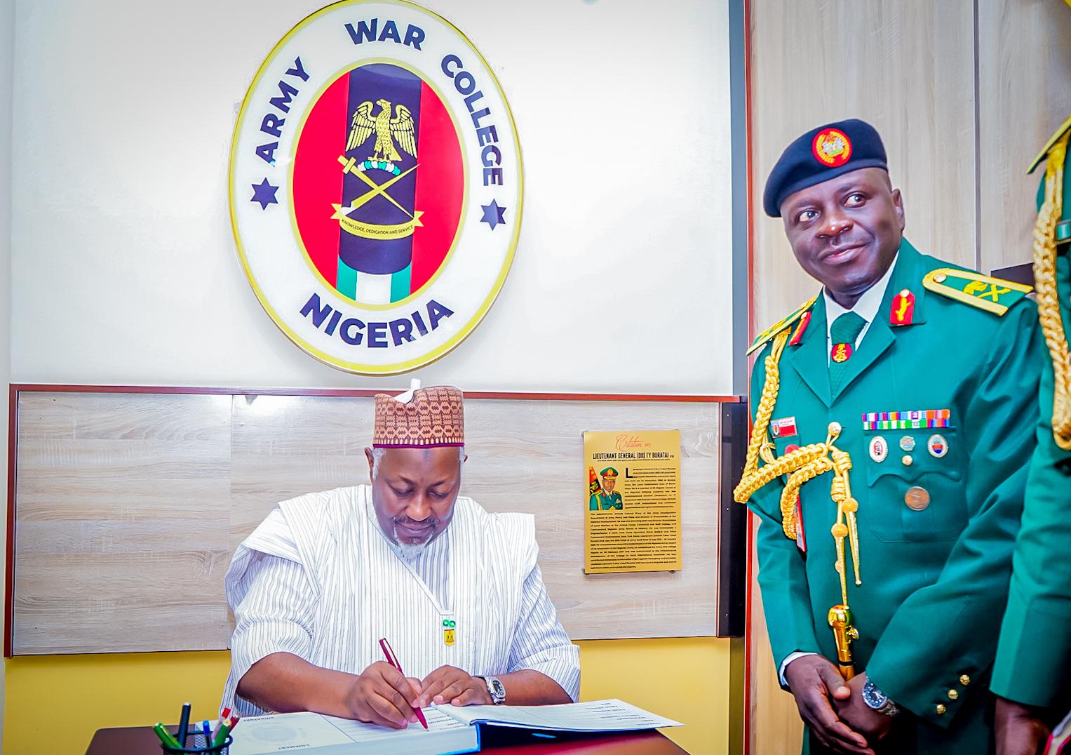 Nigeria’s Defence Minister, Mr Muhammed Badaru Abubakar Nigeria’s Defence Minister, Mr Muhammed Badaru Abubakar