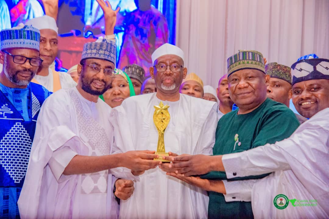 Gov. Umar Namadi with DG NiTDA, Kashifu Inuwa during the event. Gov. Umar Namadi with DG NiTDA, Kashifu Inuwa during the event.