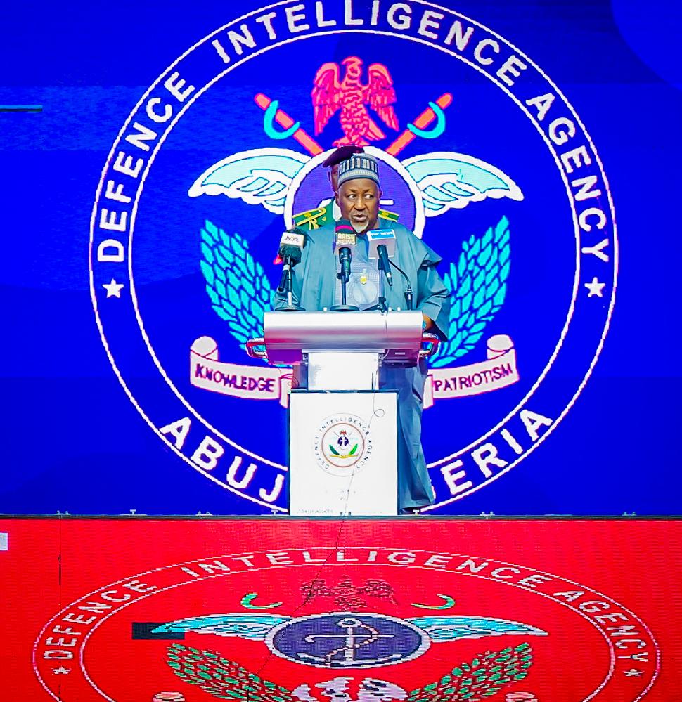 Nigeria’s Defence Minister, Mr Badaru Abubakar during the conference. Nigeria’s Defence Minister, Mr Badaru Abubakar during the conference.