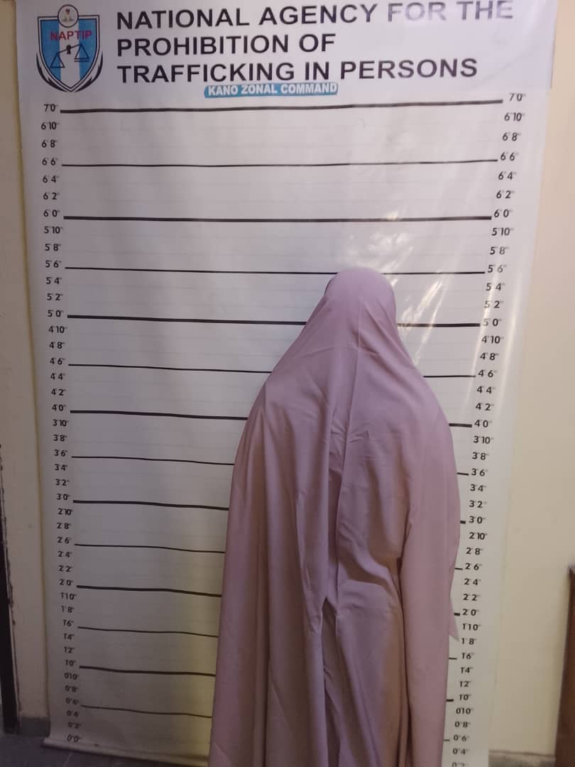 The arrested suspected human trafficker.