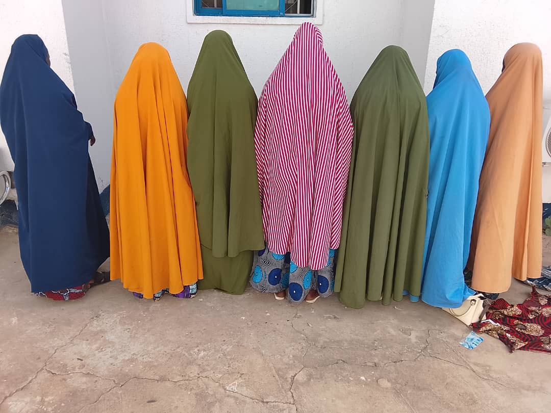 Suspected victims of human trafficking.