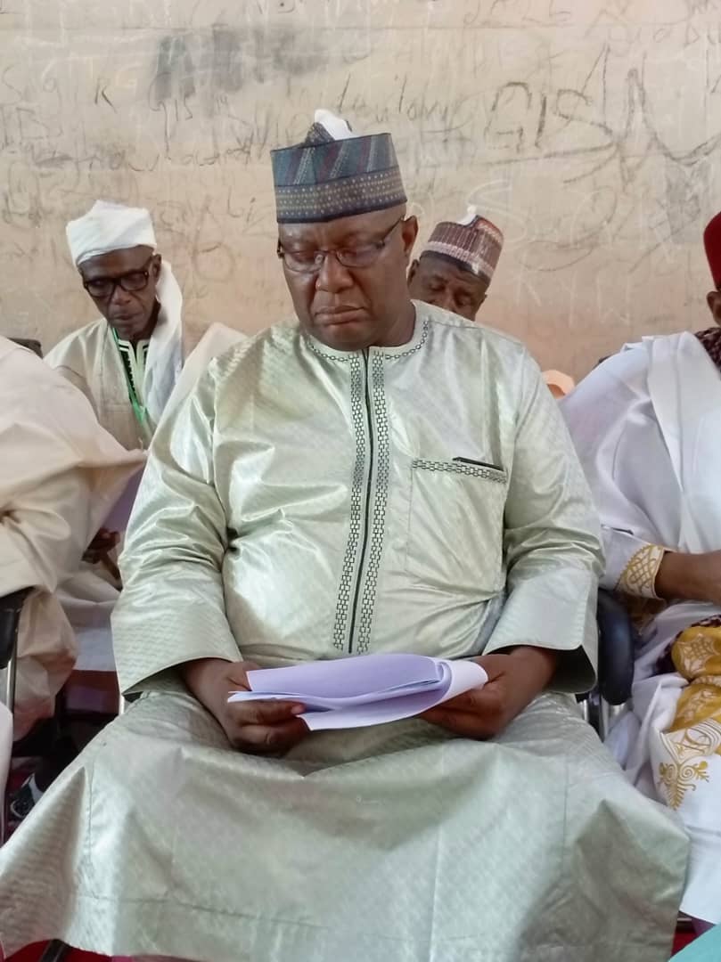 Birnin-Kudu local government Chairman, BLD Muhammad Uba at the AGM Birnin-Kudu local government Chairman, BLD Muhammad Uba at the AGM